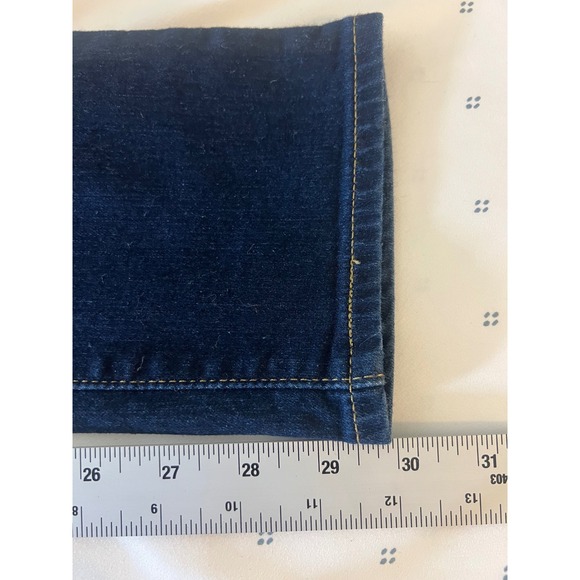 Levi's 711 Skinny Jeans Womens Size 32 x 30 Dark Wash Denim‎ Modern Style - Picture 6 of 9